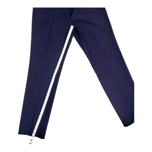 SOLD NWT Kim Rogers Women's Size 14 Average Luxe Stretch Slim Leg Navy Pull-on - Picture 6 of 7